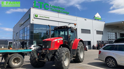 E-FARM: Massey Ferguson 6460 - Tractor - id JJ9FQZP - €32,500 - Year of construction: 2008 - Engine hours: 8,135,Engine power (HP): 128,Austria