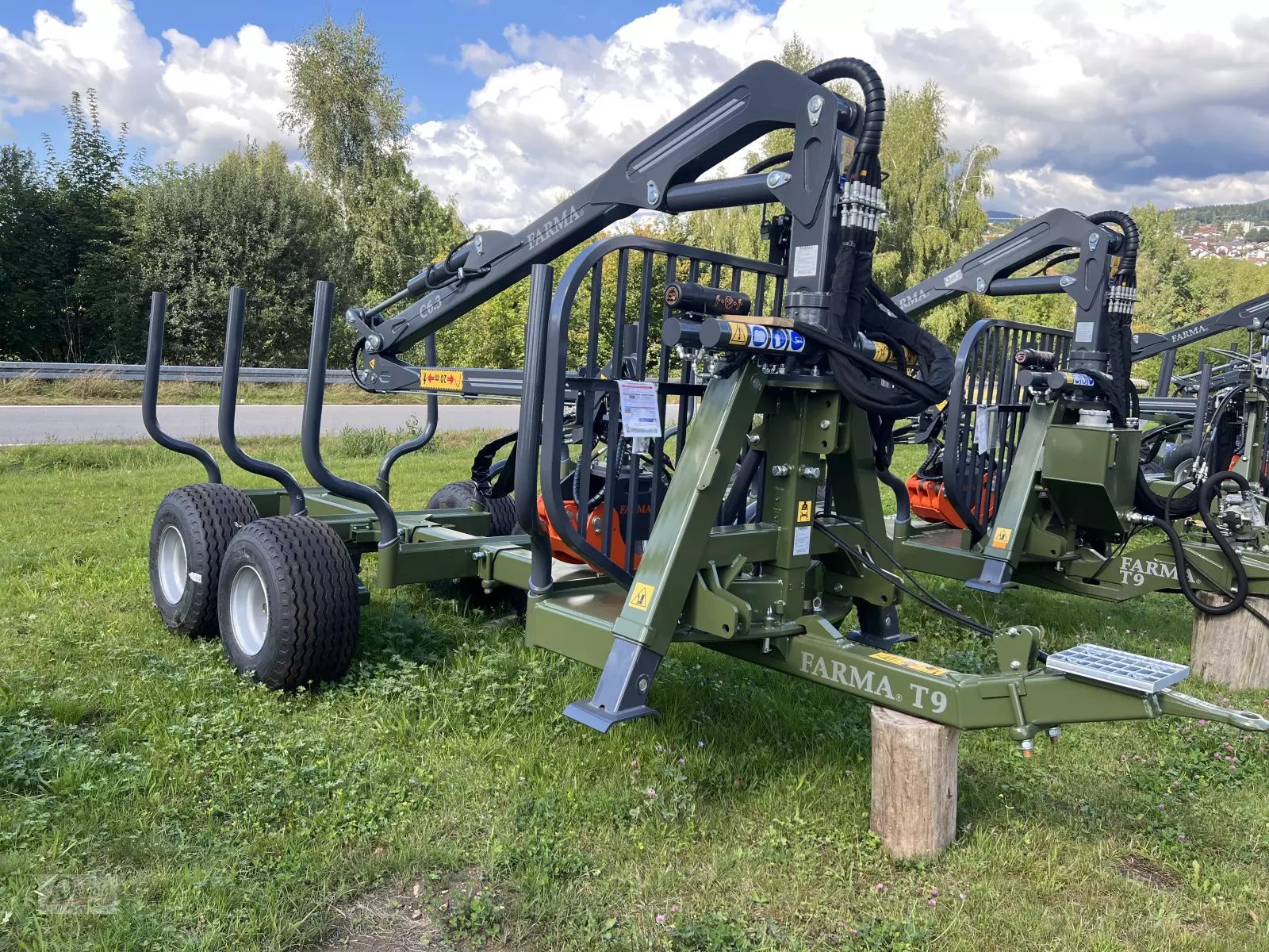 Farma rückewagen ct6,3-9 Erdészeti pótkocsi 18 403 EUR
