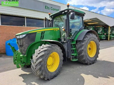 E-FARM: John Deere 7210 R - Tractor - id KRCTQGL - €95,000 - Year of construction: 2015 - Engine hours: 3,818,Engine power (HP): 210,France