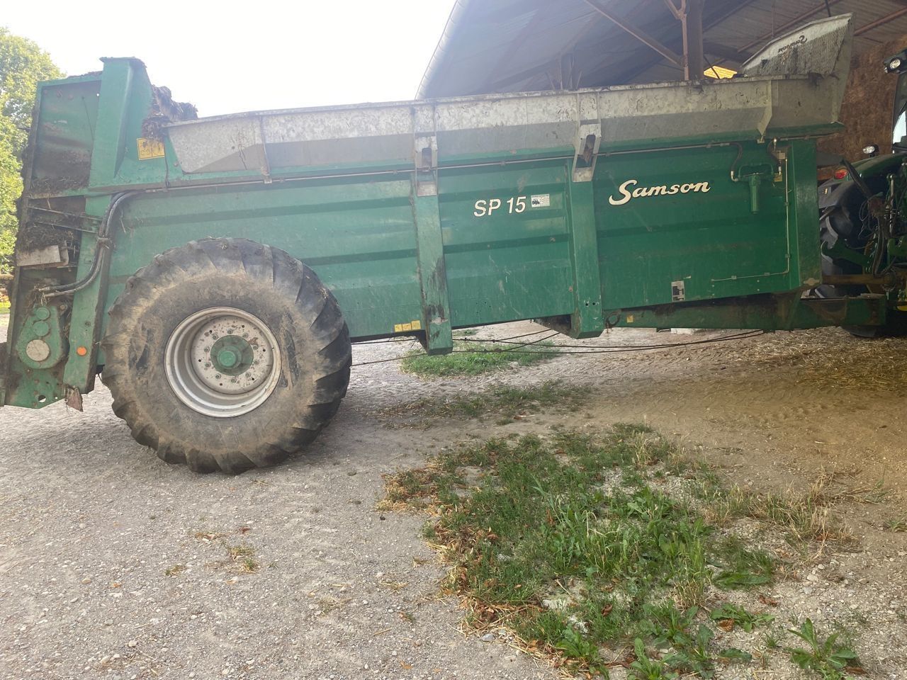 E-FARM: Samson sp15 - Épandeur de fumier et de compost - id NTWBIW4 - 22 500 € - Année: 2017 - France