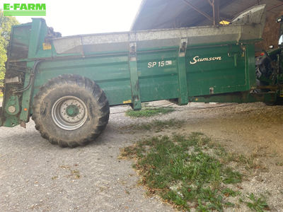 E-FARM: Samson sp15 - Manure and compost spreader - id NTWBIW4 - €22,500 - Year of construction: 2017 - France