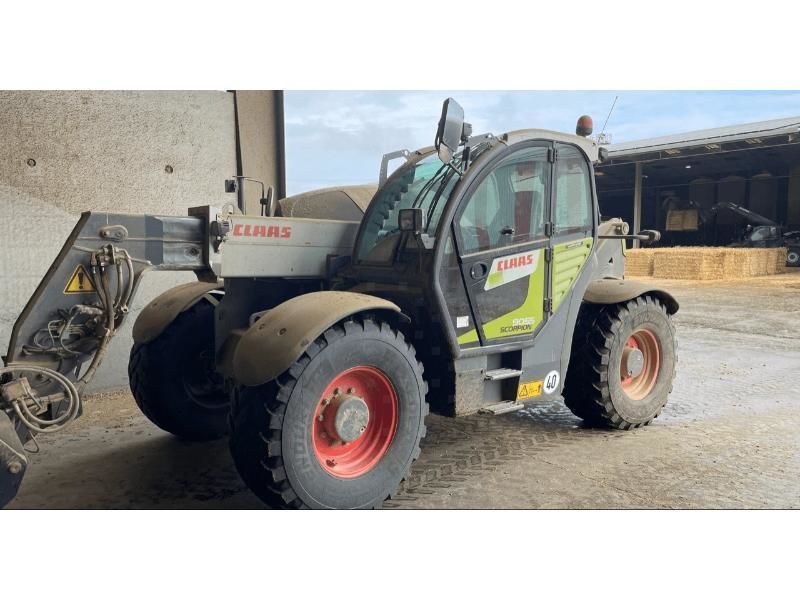 E-FARM: Claas scorpion 9055 - Chargeur télescopique  - id DRVB1IS - 45 000 € - Année: 2016 - Lecture du nombre d'heure: 7 200,France