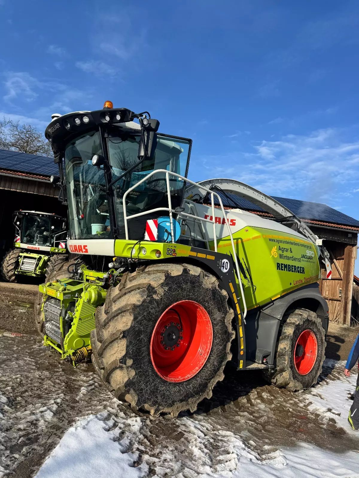 Claas Jaguar 970 Self propelled forage harvester €365,000