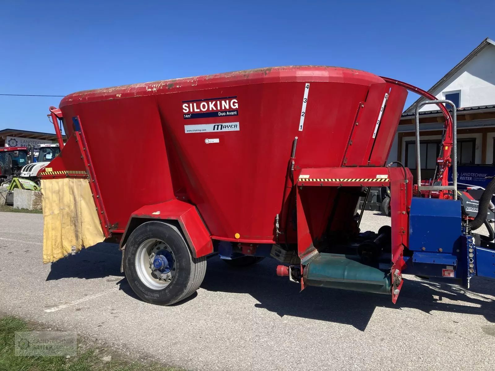 E-FARM: SILOKING siloking duo avant 14 - Keverő adagolók - id WMA57HH - 7876 EUR - Gyártási év: 2011 - Ausztria