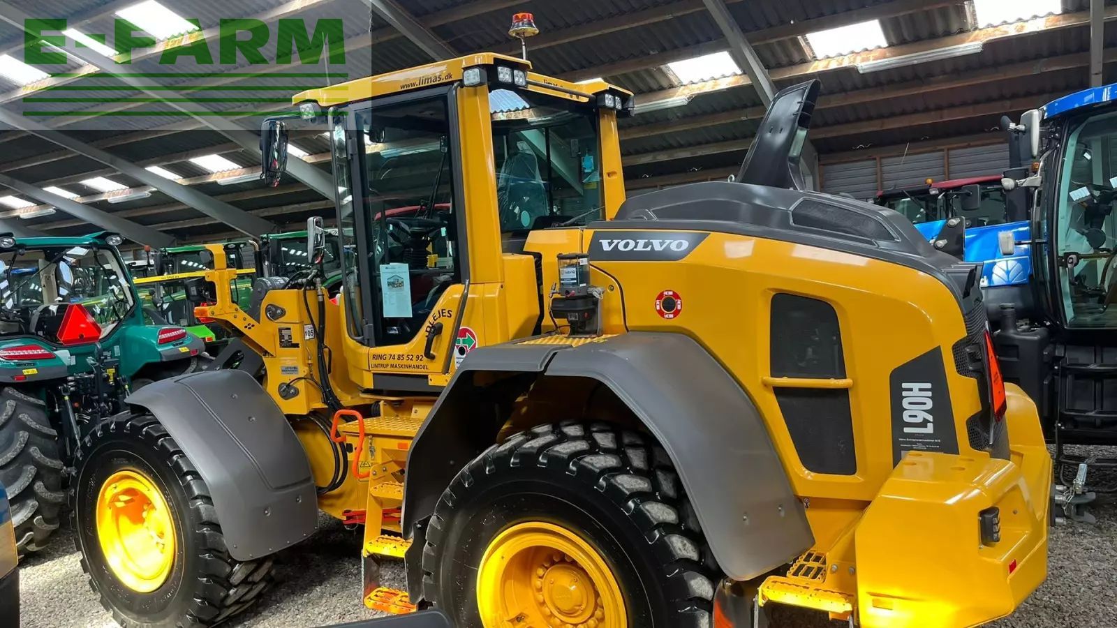 VOLVO l90h h2 dansk-maskine med cdc, bss, lock-up, 650mm hjul & centralsmørring Wheel loader €183,362