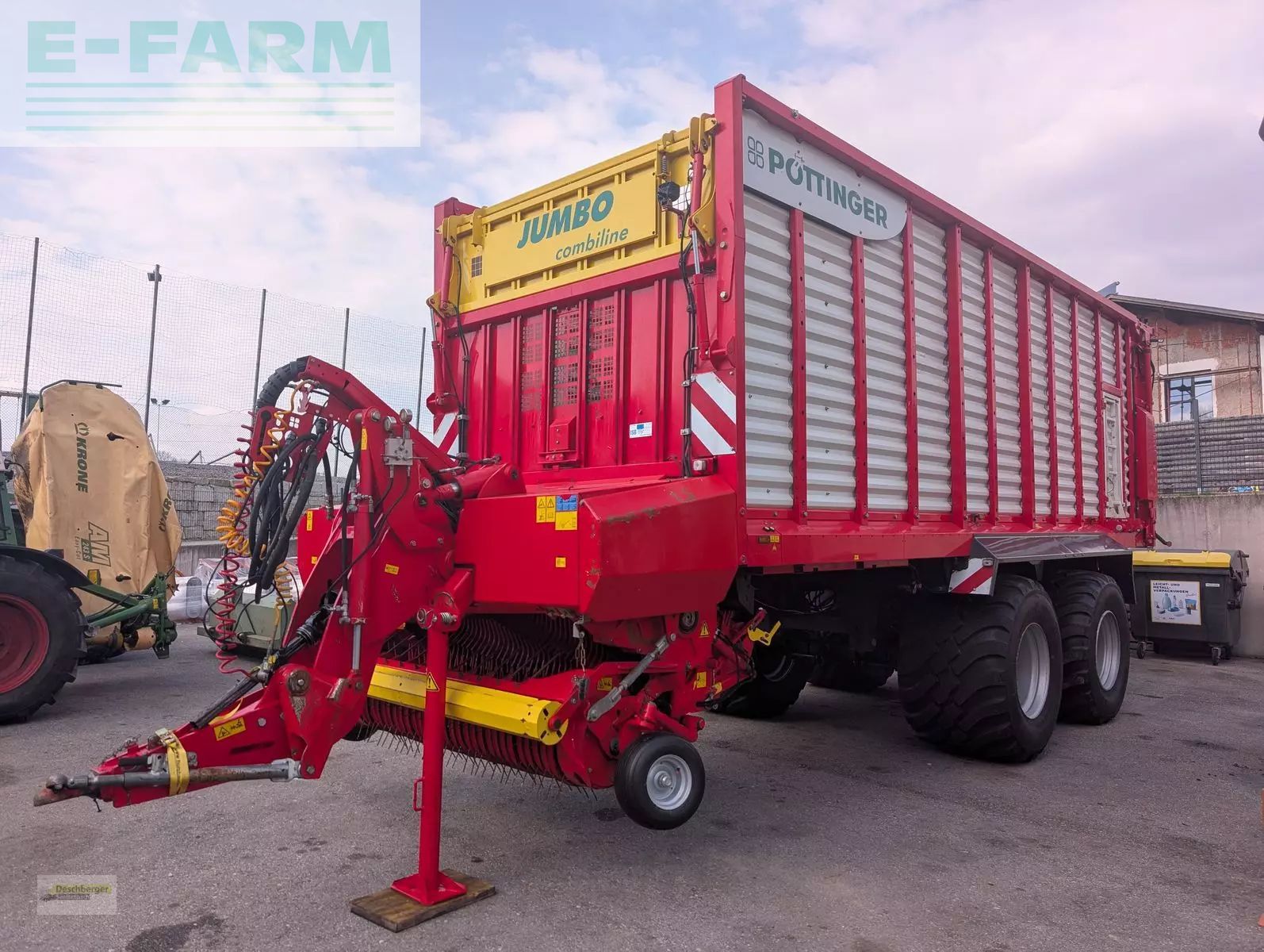 Pöttinger Jumbo 7210 D Przyczepa 85 000 €