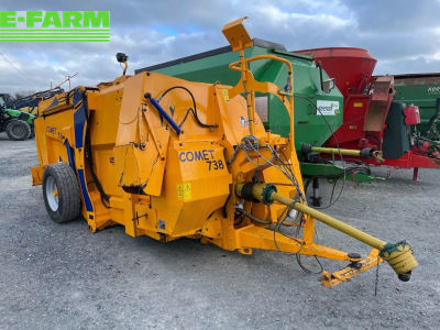 E-FARM: Belair désileuse pailleuse comet 738 belair - Silage cutter and feeder - id IJFN443 - €14,900 - Year of construction: 2011