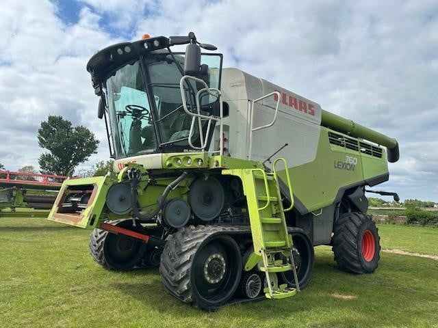 E-FARM: Claas Lexion 760 - Mähdrescher - id YRJP8C1 - 113.865 € - Baujahr: 2013 - Abgelesene Motorstunden: 3.865,Motorleistung (PS): 490,Vereinigtes Königreich
