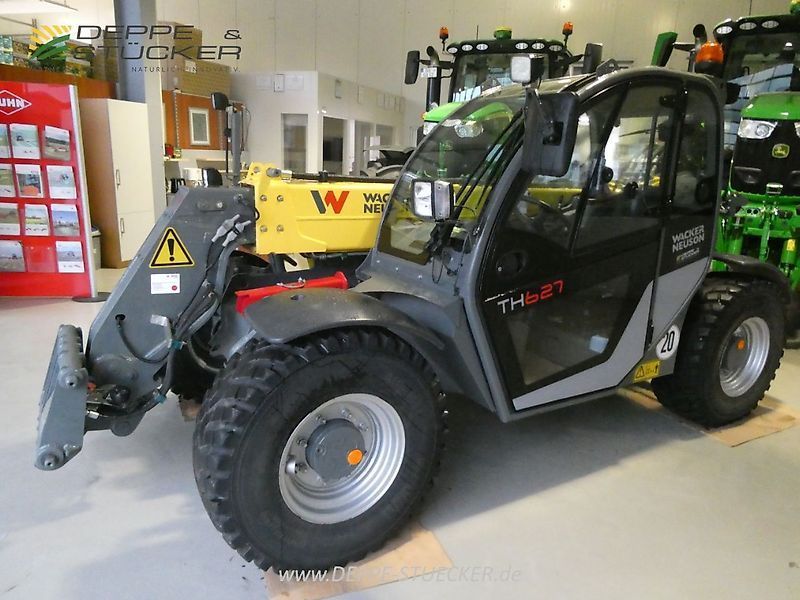 E-FARM: Wacker Neuson th 627 - Ładowacz teleskopowy - id PI5LHW4 - 51 000 € - Rok produkcji: 2019 - Motogodziny: 2437,Moc silnika: 75,Niemcy