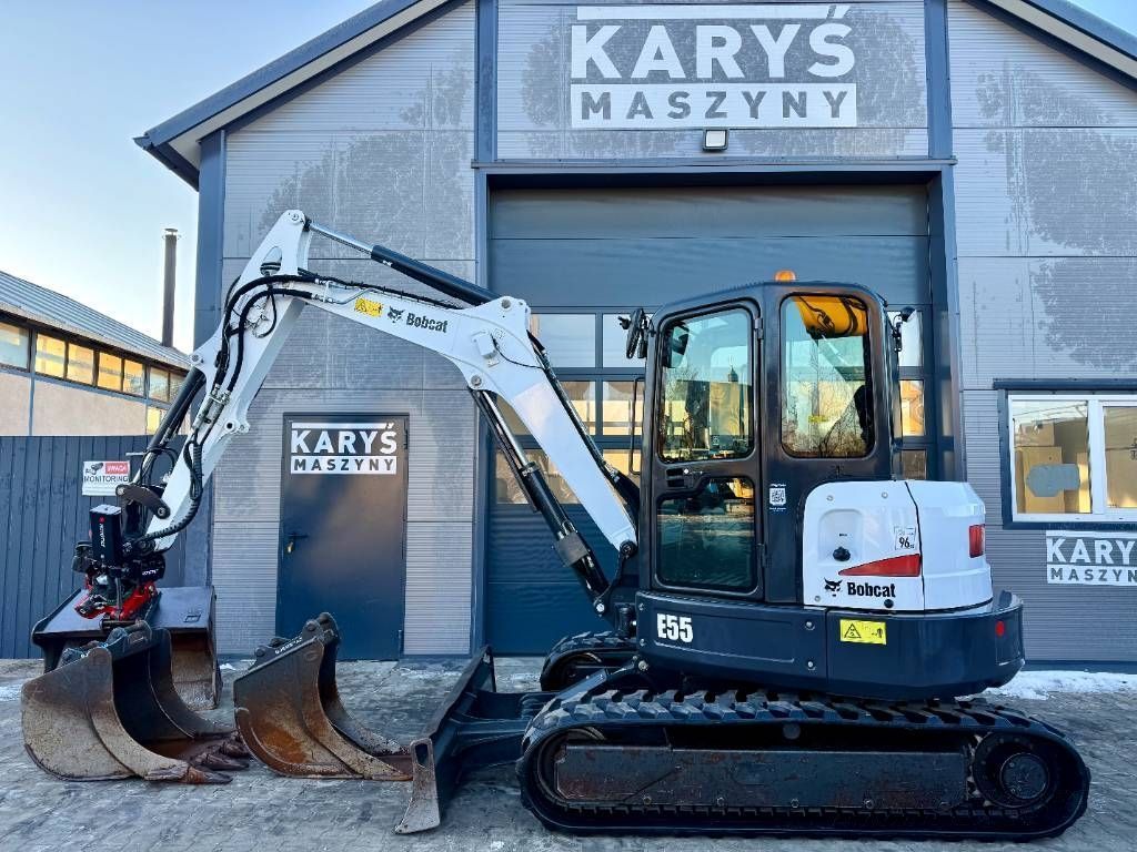 Bobcat e 55 2019 2993 mth e55z 45 62 e45 e62 Mini excavator 44.185 EUR