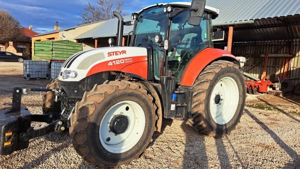 E-FARM: Steyr Multi 4120 - Tractor - id KBISHKT - €61,372 - Year of construction: 2020 - Engine hours: 1,434,Engine power (HP): 114,Hungary