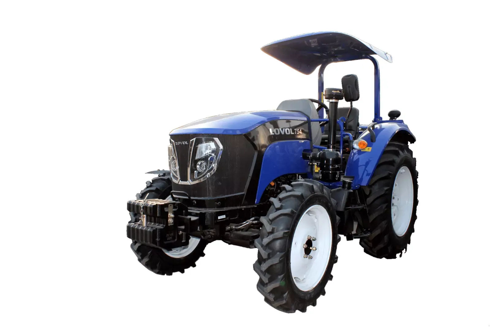 E-FARM: LOVOL tracteur agricole m754 lovol - Tractor - id 7KBG6MG - Engine power (HP): 75 - France