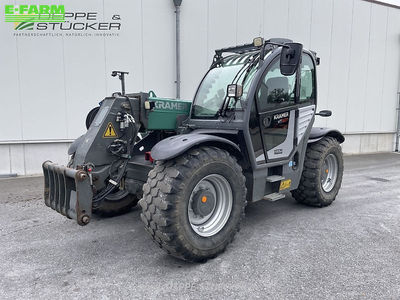 E-FARM: KRAMER kt507 - Telehandler - id JTQQEFW - €74,000 - Year of construction: 2017 - Engine hours: 3,754,Engine power (HP): 136,Germany