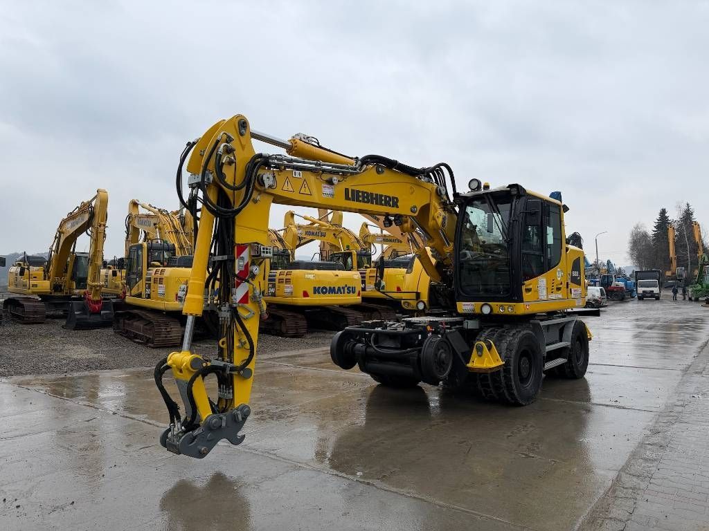 Liebherr a 922 rail litronic Excavadora de ruedas