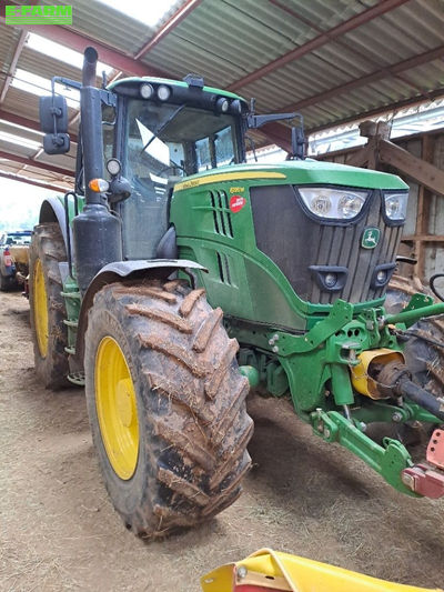 E-FARM: John Deere 6195 M - Tractor - id KFPKDC1 - €90,000 - Year of construction: 2019 - Engine hours: 2,700,Engine power (HP): 195,France