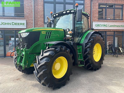 E-FARM: John Deere 6170 R - Tractor - id JZ8BSGP - €55,000 - Year of construction: 2014 - Engine hours: 10,565,Engine power (HP): 200,Germany