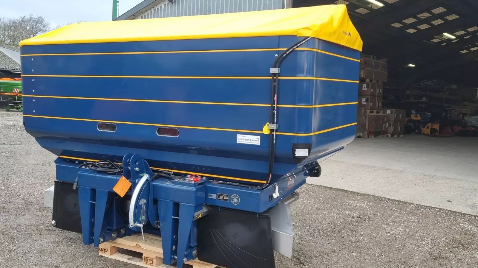 Bogballe m45w plus 45oo ltr. med calibrator totz Esparcidor de abono 27.445 €