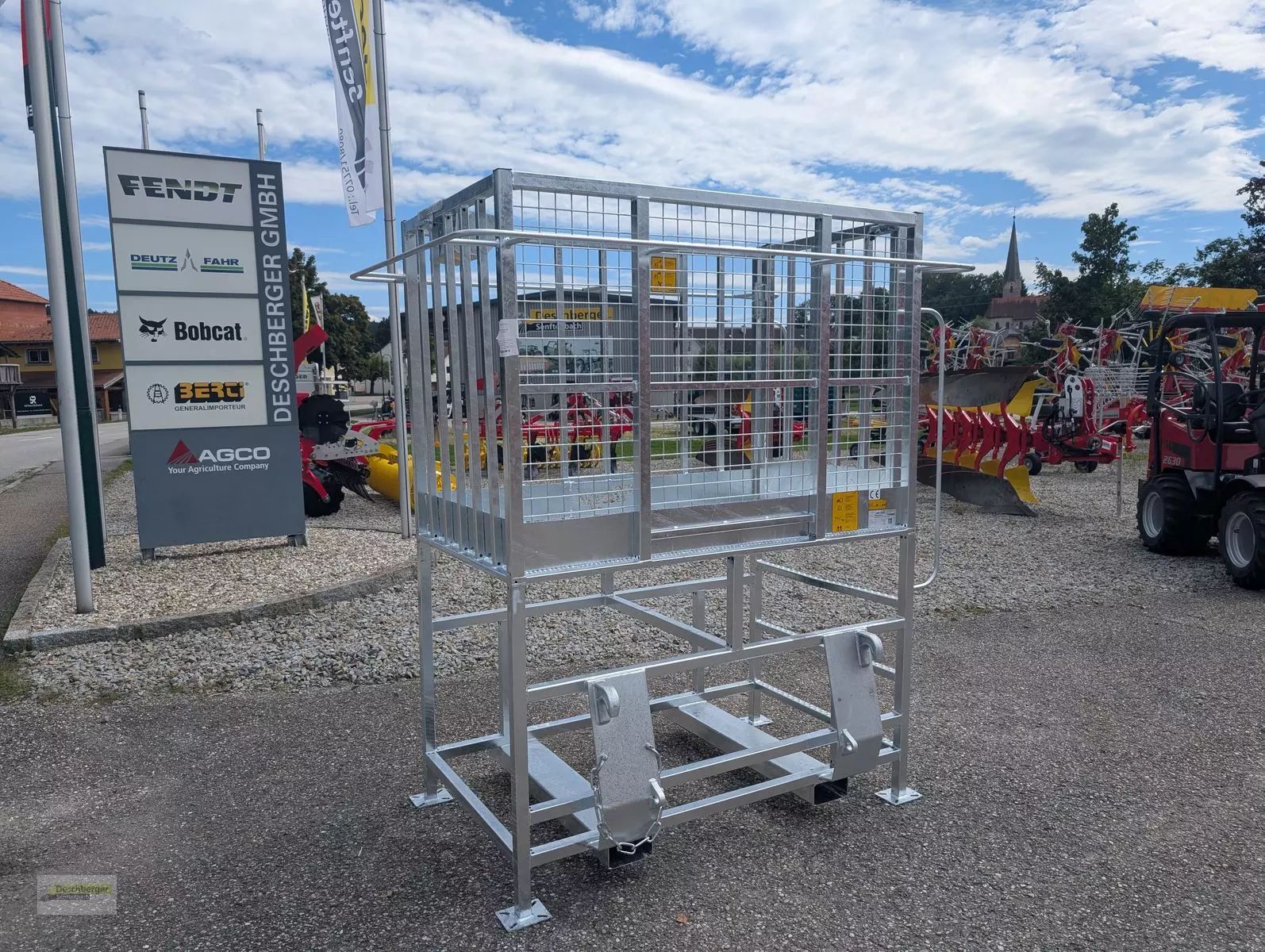 E-FARM: Fliegl arbeitskorb/arbeitsbühne hoch mit euro-aufnahme - Anbaugerät - id IGRPS5J - 1.908 € - Österreich