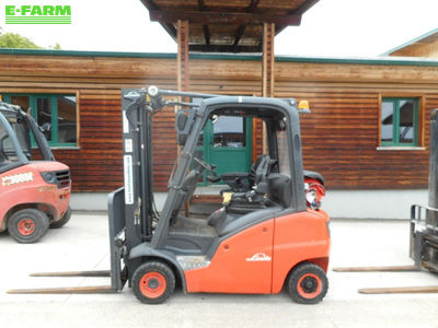 E-FARM: Linde h16t-01 triplex 4,77m + ss + 4. kreis + halbkab. - Forklift - id XSCXDQ4 - €8,800 - Year of construction: 2012 - Engine hours: 7,475,Austria