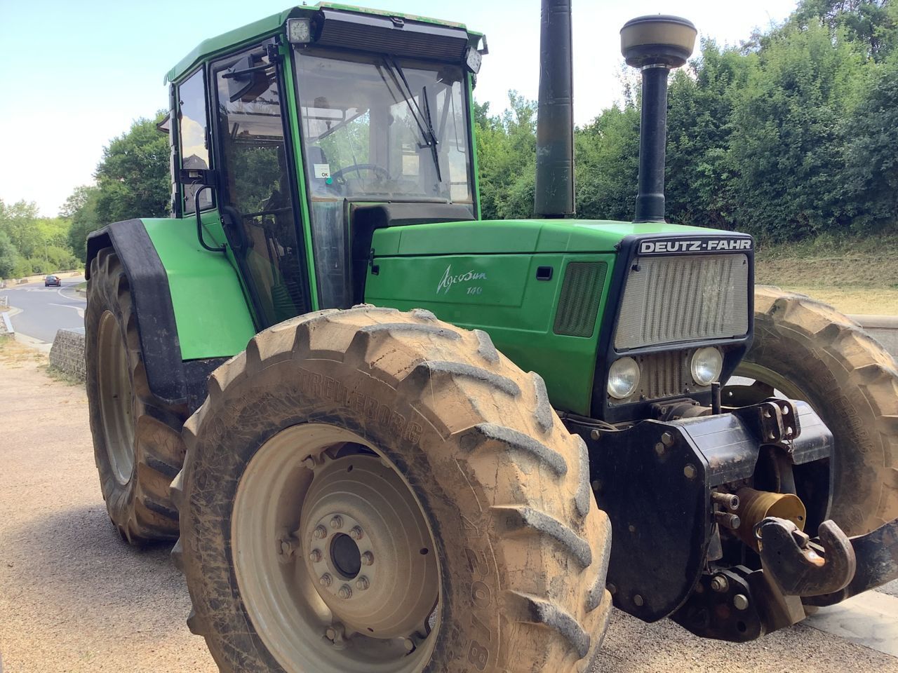 E-FARM: Deutz-Fahr Agrosun 140 - Tractor - id FCCJTLN - 19.000 € - Año: 1998 - Horas: 7000,Potencia del motor: 140,Francia