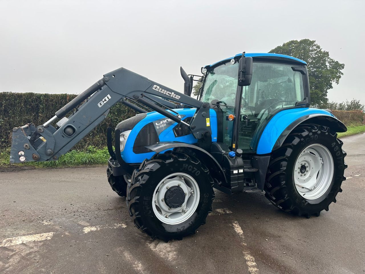 E-FARM: Landini 6-115 H - Tractor - id RFVYZCH - €47,365 - Year of construction: 2020 - Engine hours: 1,450,Engine power (HP): 115,United Kingdom