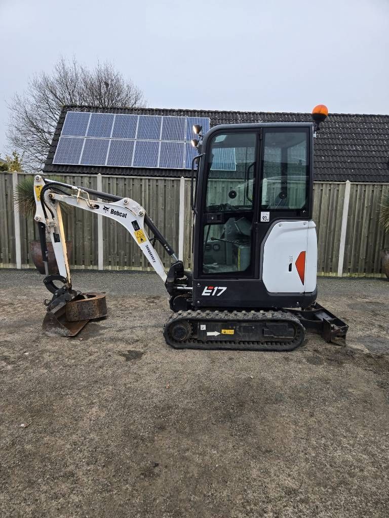 Bobcat E17 Mini kotrógép 19 500 EUR