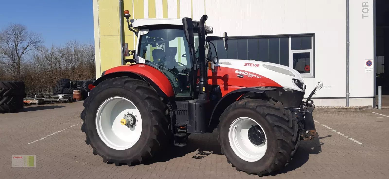 E-FARM: Steyr Absolut 6240 CVT - Traktor - id JWL2RCM - 143.000 € - Baujahr: 2021 - Abgelesene Motorstunden: 2.015,Motorleistung (PS): 240,Deutschland