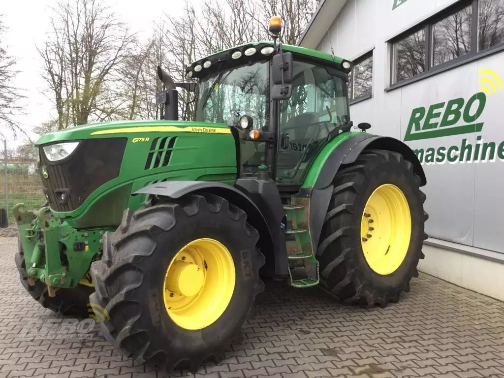 E-FARM: John Deere 6175 R - Tracteur - id ATL4SD2 - 50 000 € - Année: 2015 - Lecture du nombre d'heure: 14 398,Puissance du moteur (chevaux): 215,Allemagne