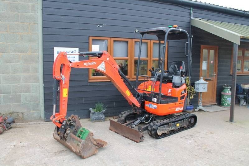 Kubota U17-3 Mini kotrógép 14 160 EUR