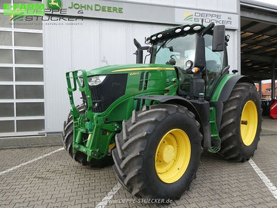 E-FARM: John Deere 6250 R - Tractor - id S6KWAQ4 - €119,900 - Year of construction: 2018 - Engine hours: 5,934,Engine power (HP): 250,Germany