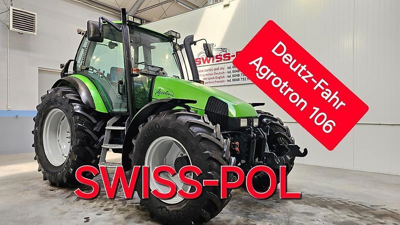 E-FARM: Deutz-Fahr Agrotron 106 - Tracteur - id 9HKGCUX - 21 855 € - Année: 1997 - Lecture du nombre d'heure: 7 500,Pologne