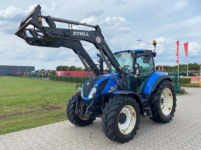 E-FARM: New Holland T5.120 - Tractor - id LDQYCZI - 51.500 EUR - Anul: 2020 - Citeste ore: 3.684,Muterea motorului: 120,Germania