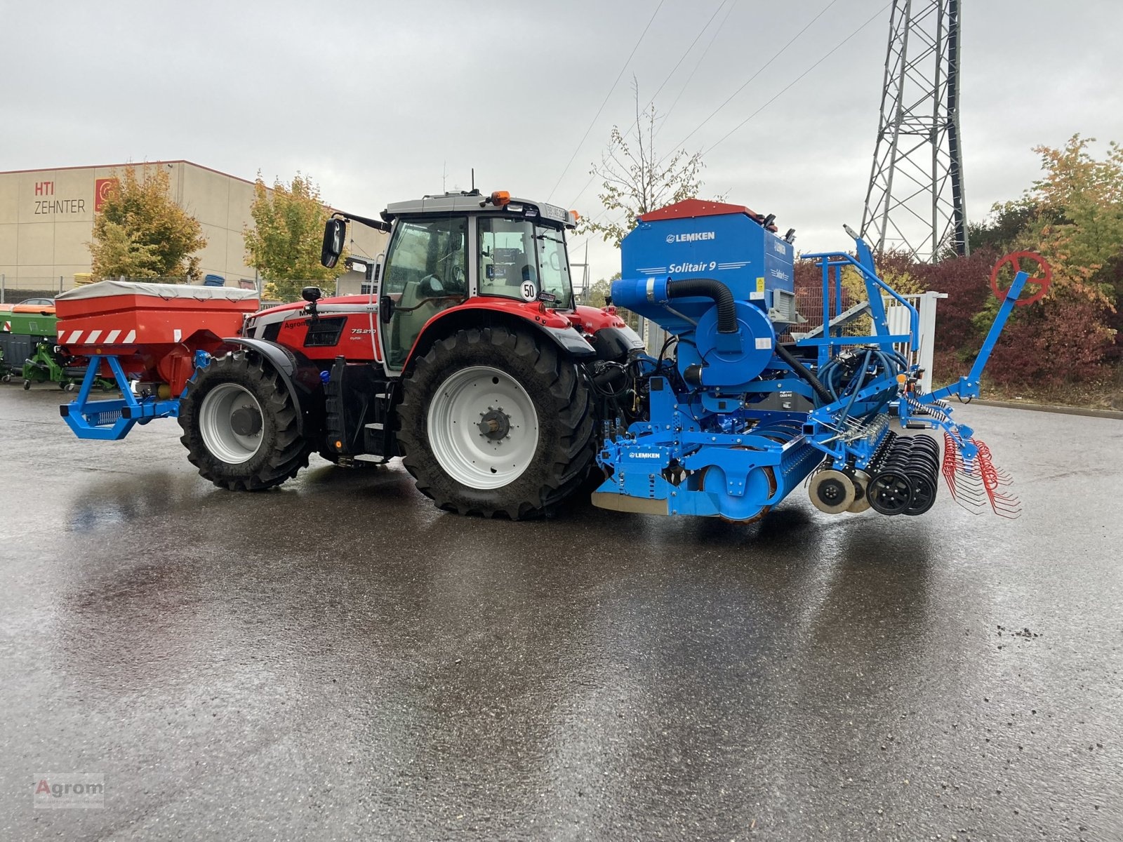 Lemken Solitair 12/800 K DS 125 drillingcombination 35 000 €