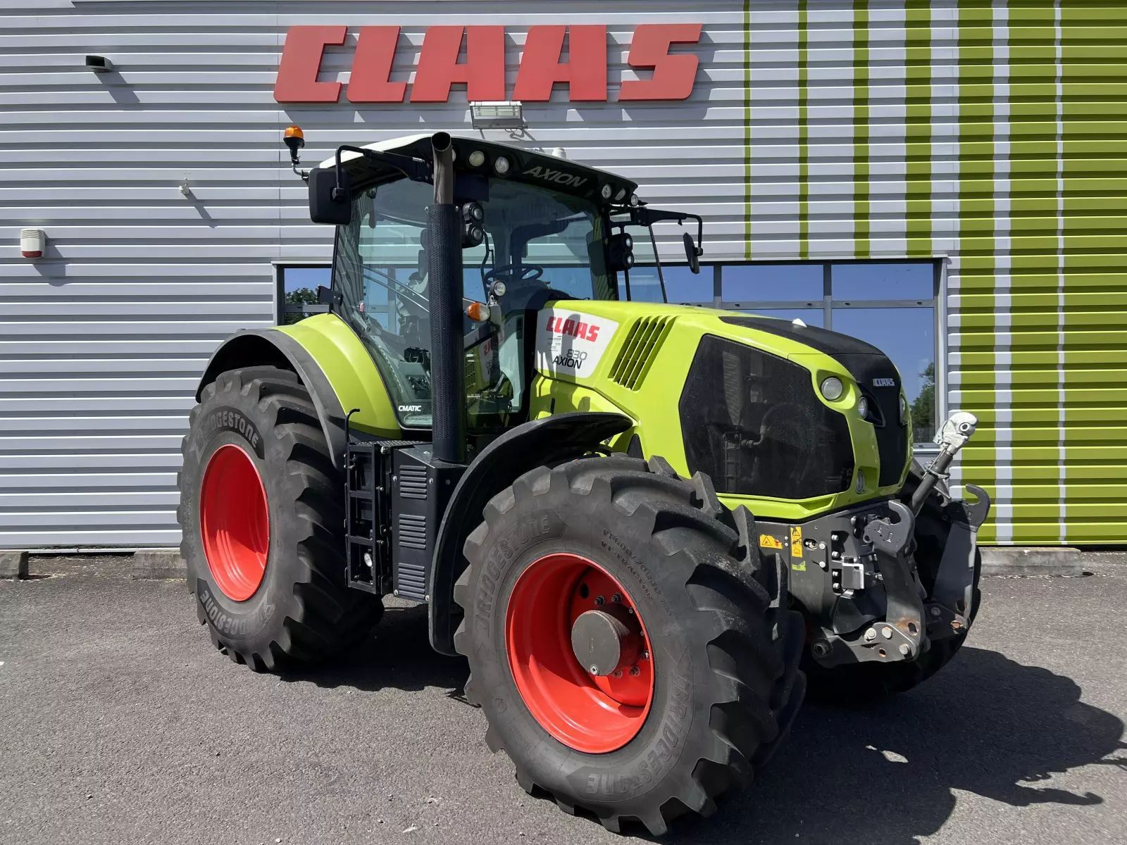 E-FARM: Claas Axion 830 CMATIC - Tractor - id CPJJZVN - €80,000 - Year of construction: 2017 - France