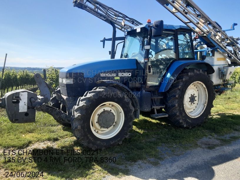E-FARM: Ford 8360 - Tractor - id 7HCRCHZ - 20.000 € - Año: 1999 - Horas: 2849,Potencia del motor: 135,Francia