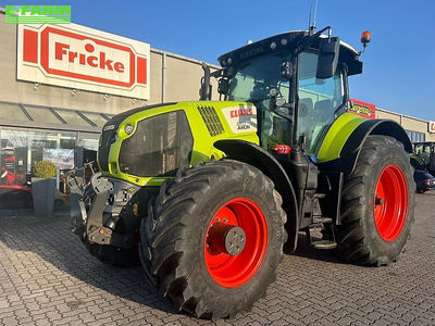 E-FARM: Claas Axion 870 CMATIC CEBIS - Tractor - id J2Q2MJ7 - €92,500 - Year of construction: 2018 - Engine hours: 7,450,Engine power (HP): 295,Germany