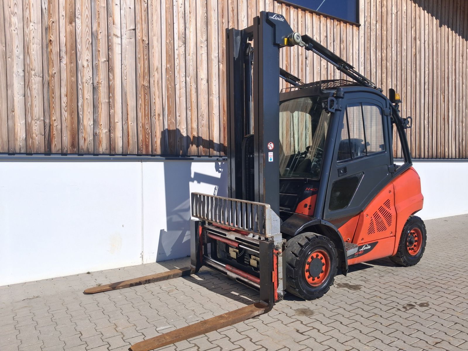 Linde h 40 diesel triplex zinkenverstellgerät Вилочный погрузчик 20 900 €