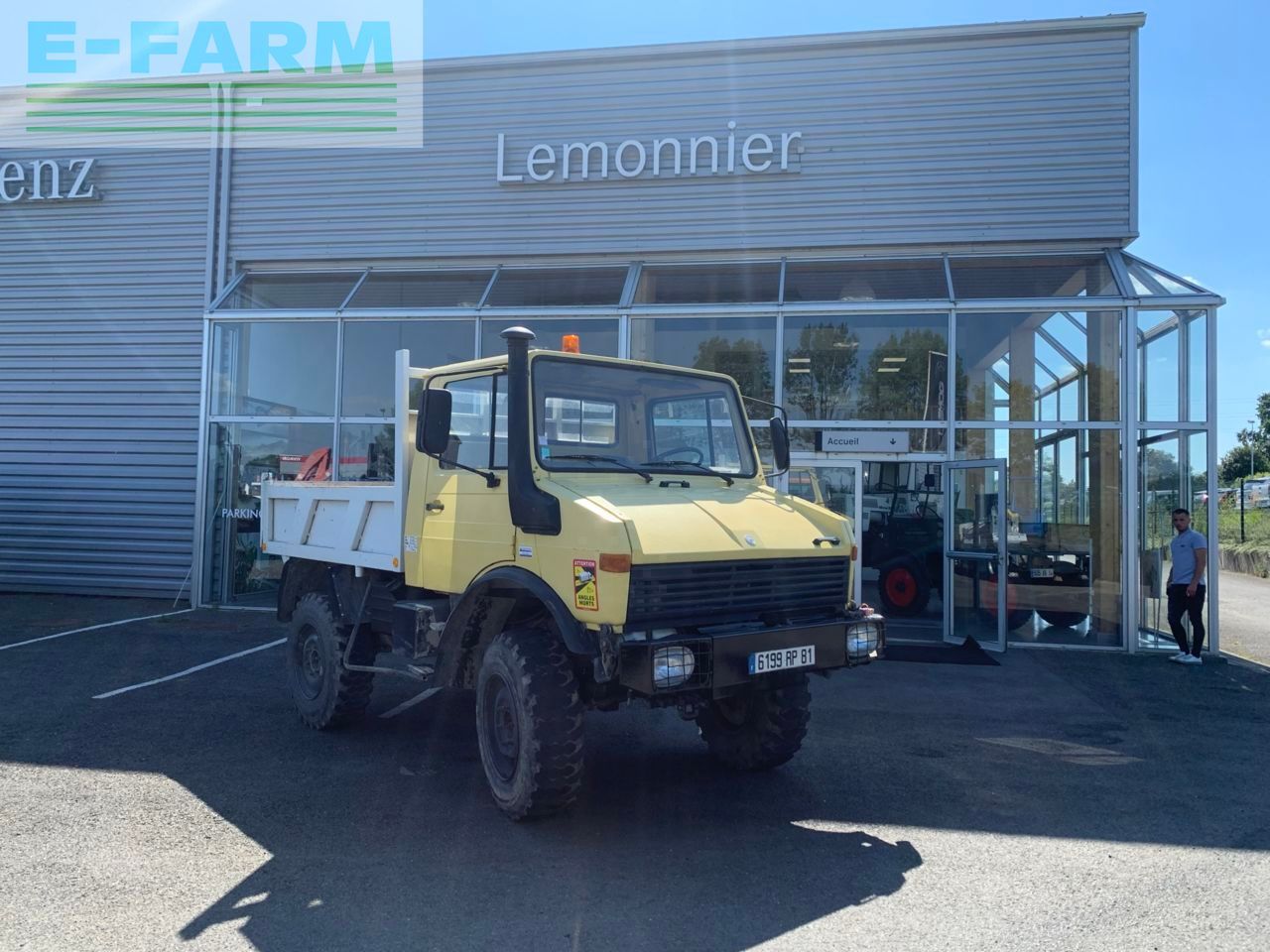 E-FARM: Mercedes-Benz unimog u1000 - Motorkøretøj - id IFNMRM8 - 15.800 € - Produktionsår: 1983 - Frankrig