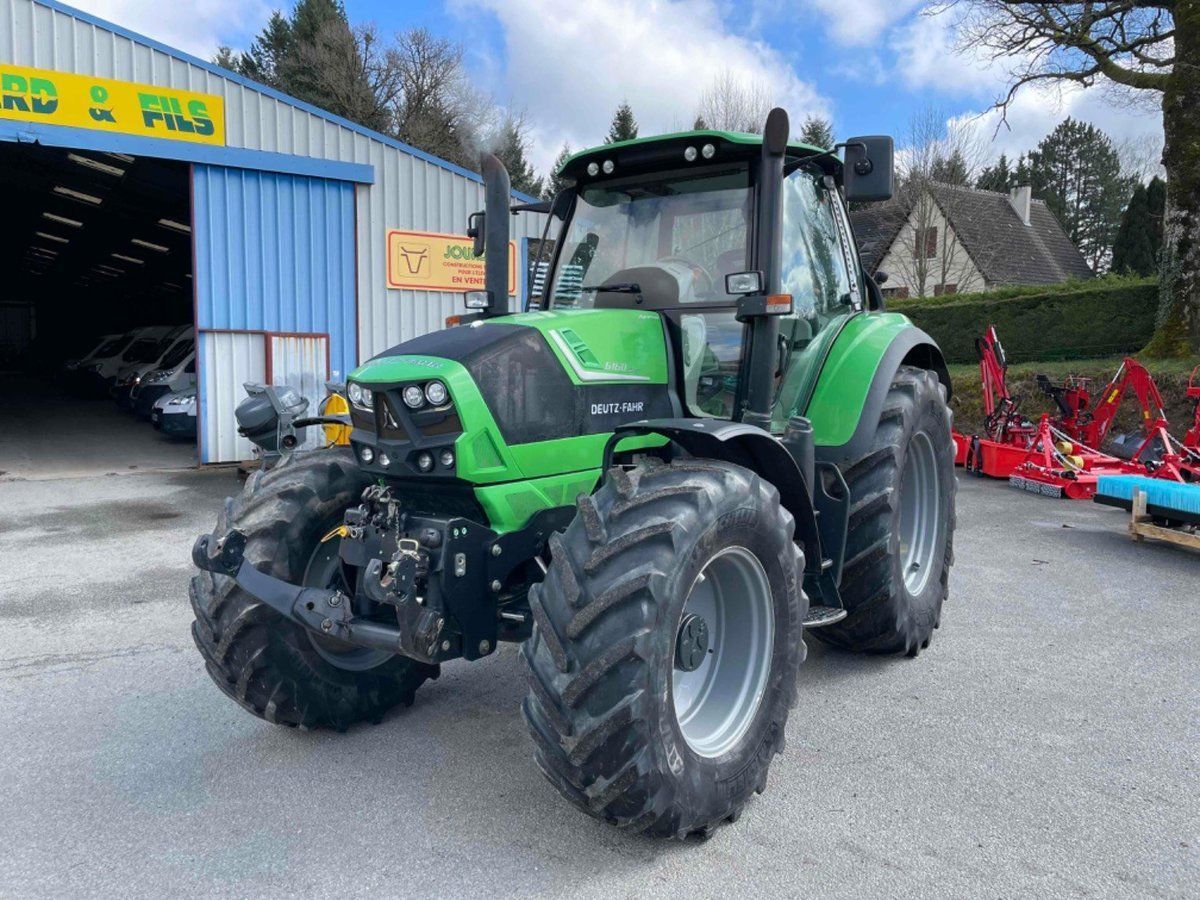 E-FARM: Deutz-Fahr Agrotron 6160 - Трактор - id B7XKQYS - 60 000 € - Година на построяване: 2014 - Работни часове на двигателя: 4105,Франция