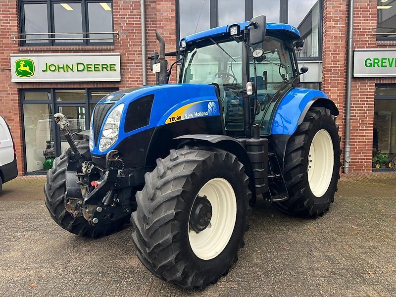 E-FARM: New Holland T6090 - Traktor - id RIV2CEU - 49.950 € - Baujahr: 2011 - Abgelesene Motorstunden: 7.160,Motorleistung (PS): 190,Deutschland