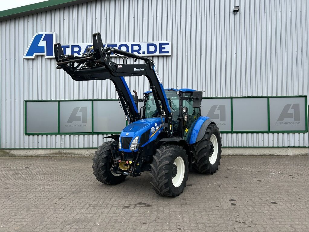 E-FARM: New Holland T5.105 - Tractor - id 22SZCBH - €48,950 - Year of construction: 2018 - Engine hours: 4,000,Engine power (HP): 105,Germany