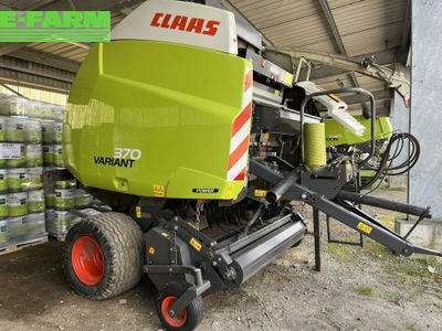 E-FARM: Claas Variant 370 - Baler - id A3KTHKI - €20,000 - Year of construction: 2015 - Total number of bales produced: 9,296