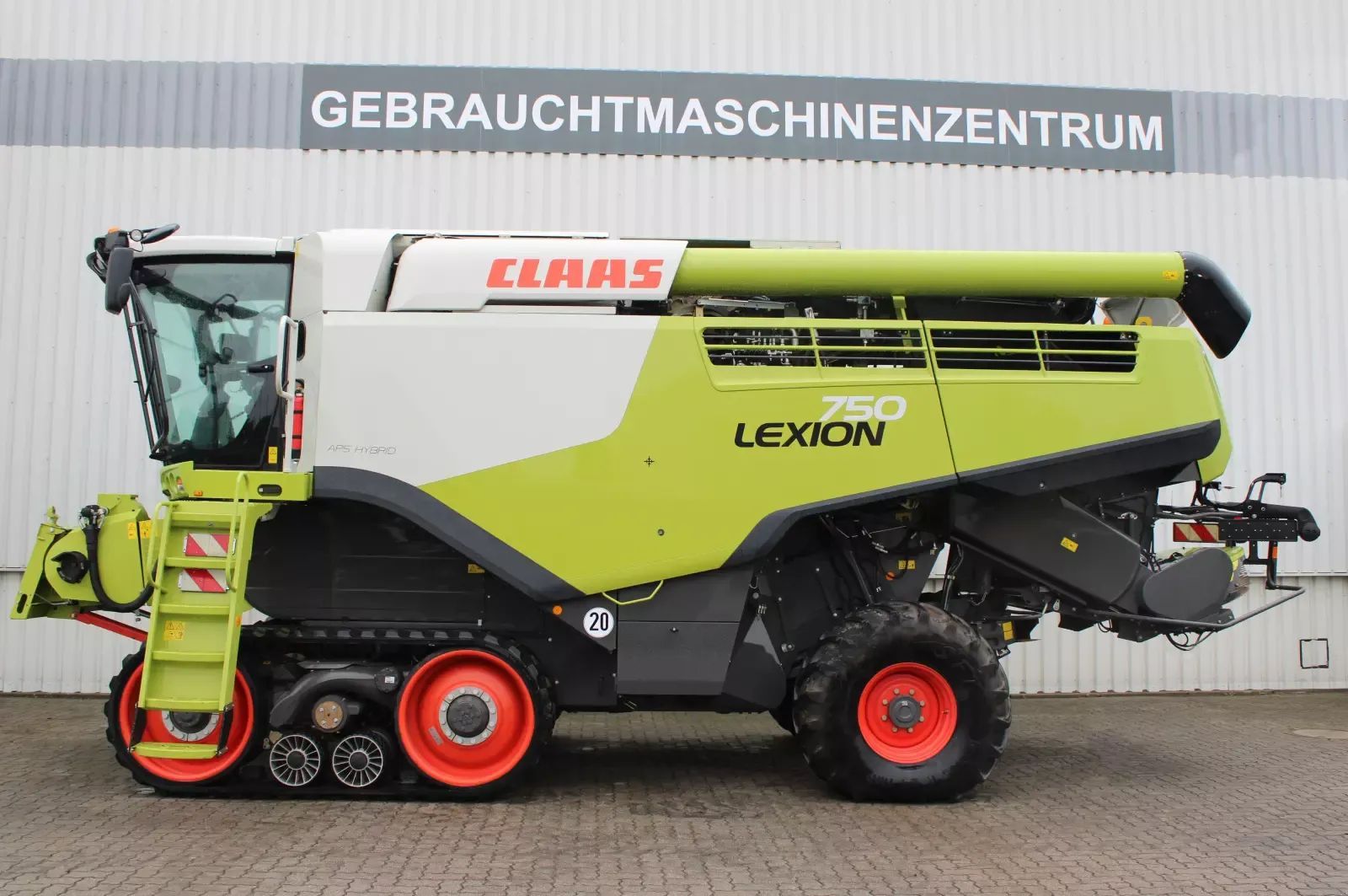 Claas Lexion 750 Terra Trac Combine harvester €227,000