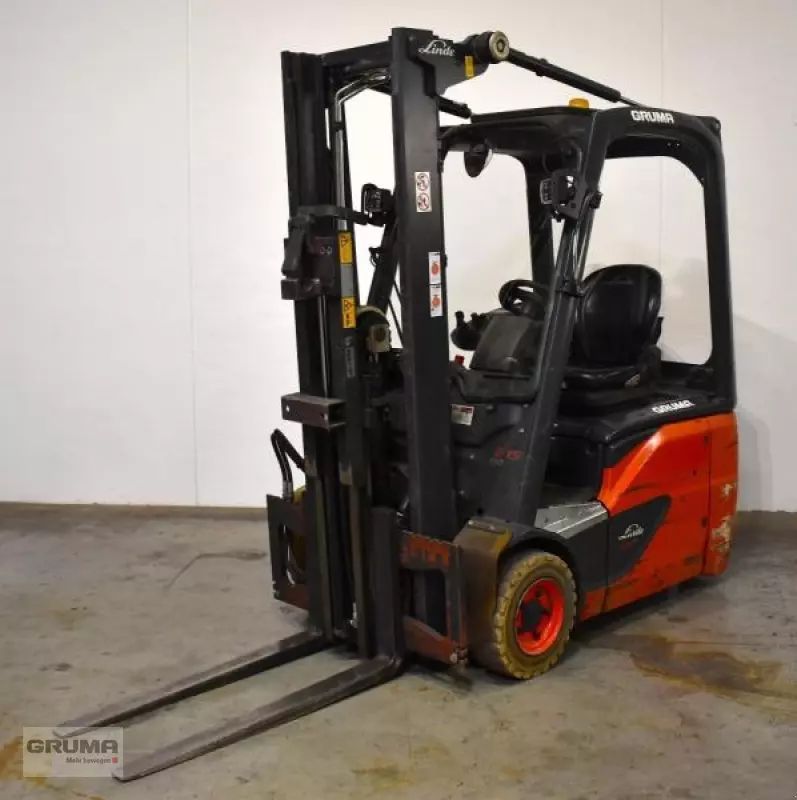E-FARM: Linde e 15 evo 386-02 evo - Targonca - id 3EKQIGG - 9950 EUR - Gyártási év: 2017 - Üzemóra (motor): 1551,Németország