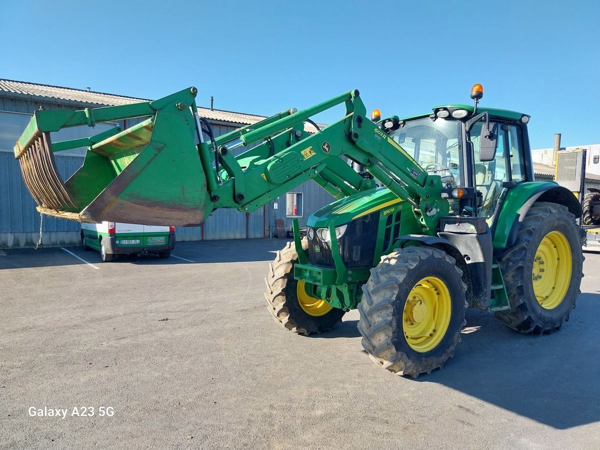 E-FARM: John Deere 6110 M - Traktor - id QR1NP7N - 78.000 € - Baujahr: 2021 - Abgelesene Motorstunden: 2.280,Motorleistung (PS): 80,Frankreich