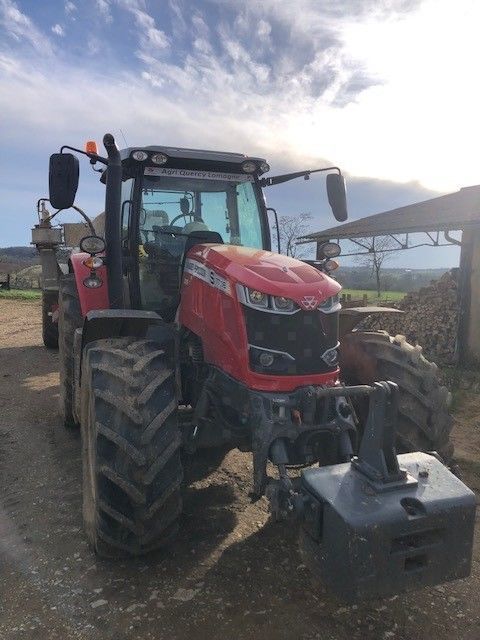 E-FARM: Massey Ferguson 7716S - Traktor - id ECV99DM - 102.000 € - Baujahr: 2020 - Abgelesene Motorstunden: 1.850,Motorleistung (PS): 160,Frankreich