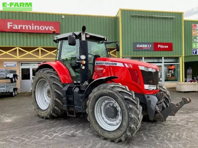 E-FARM: Massey Ferguson 7620 dvt exclusive - Tractor - id YRLKY2I - €64,000 - Year of construction: 2013 - Engine hours: 5,985,Engine power (HP): 200,France