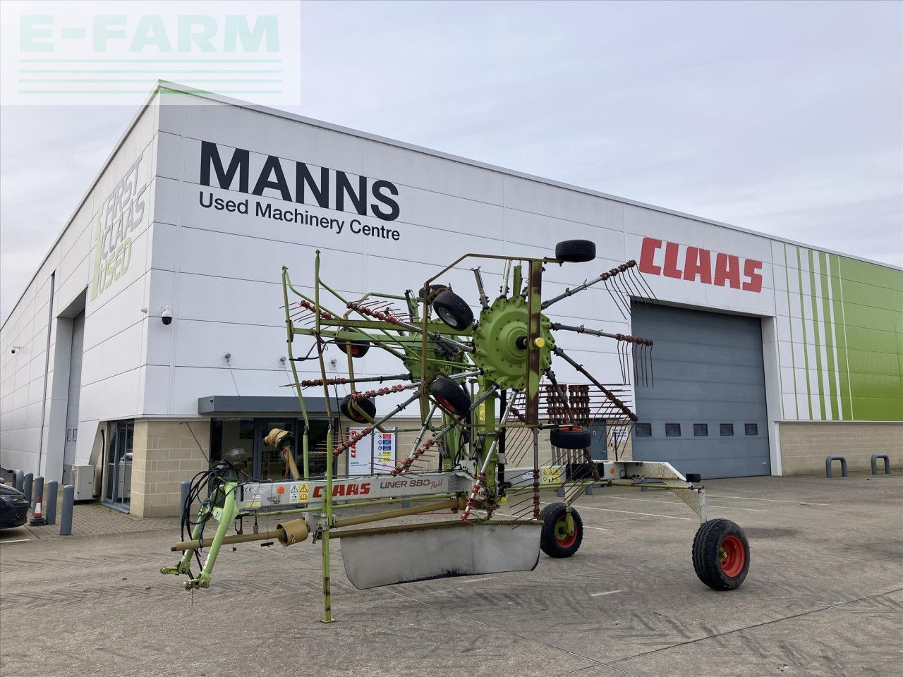 Claas USED 2006 LINER 880 PROFIL Rendterítő 6899 EUR