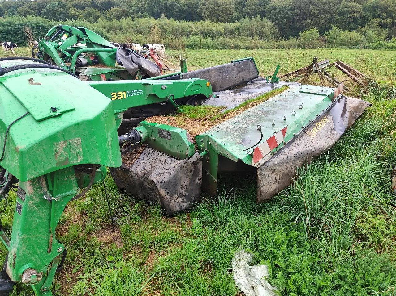 E-FARM: John Deere 331 - Mower - id LAUQDPF - €11,000 - Year of construction: 2017 - France