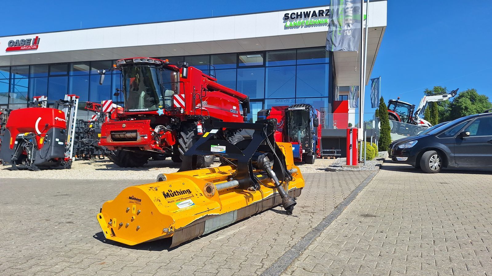 E-FARM: müthing mu-m 280 front-heck und hydr. seitenverschub - Mulcz - id R72YHWF - 5035 € - Rok produkcji: 2009 - Austria